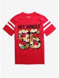 Hey Arnold! 96 Football T-Shirt, RED, hi-res