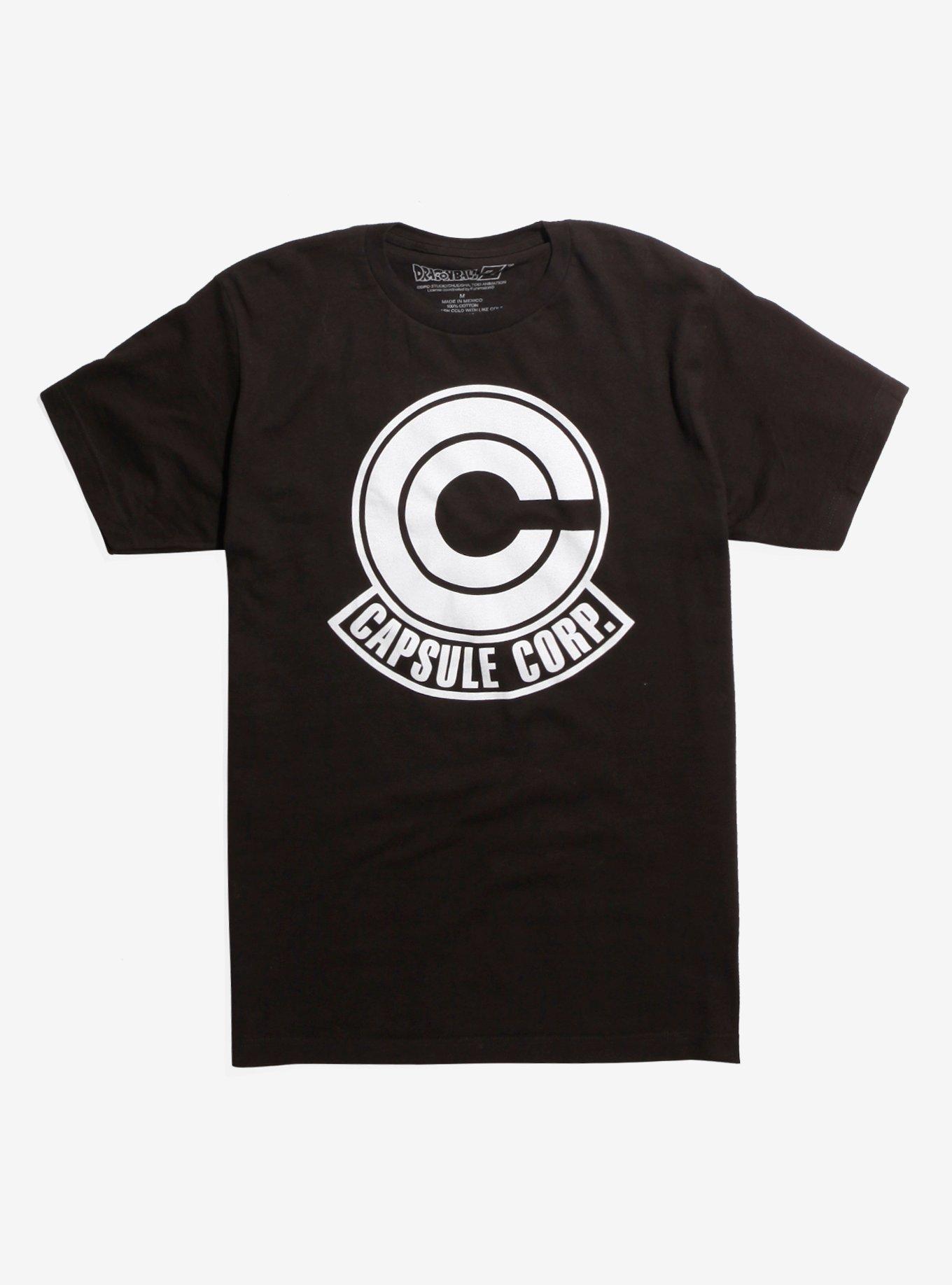 Dragon Ball Z Capsule Corp. Logo TShirt Hot Topic