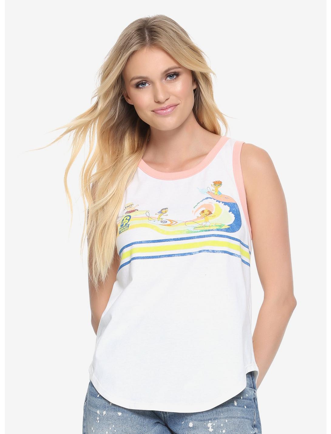 Rocket Power Surf Womens Tank Top - BoxLunch Exclusive, MULTI, hi-res
