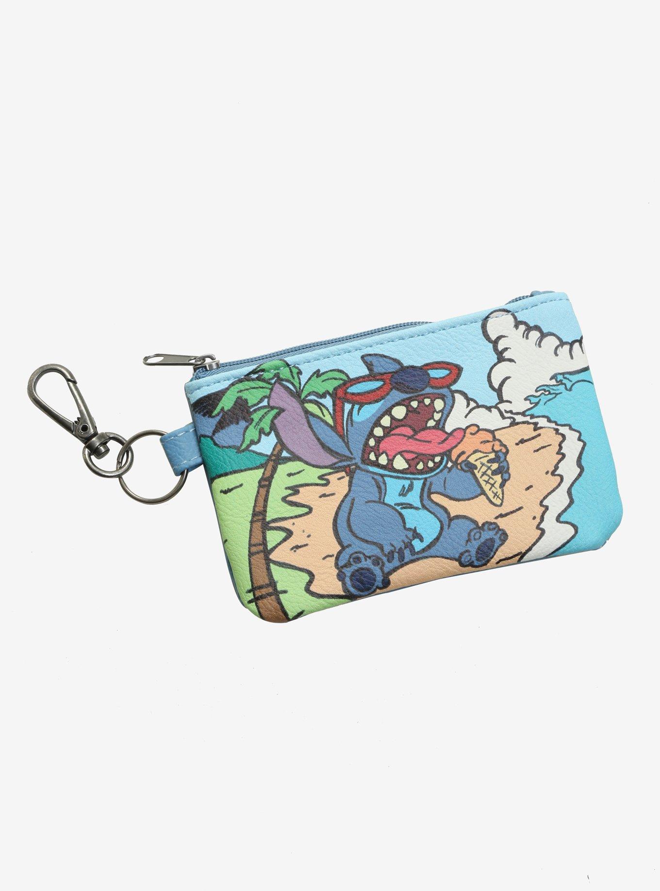 Loungefly Disney Lilo & Stitch Key Ring ID Wallet, , hi-res