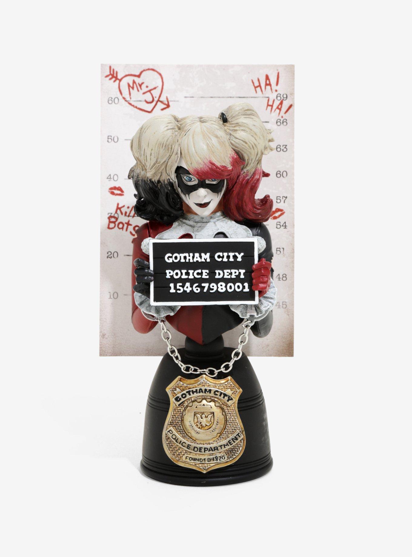 DC Comics Harley Quinn Mugshot Bust, , hi-res