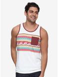 Our Universe Star Wars Solo Pattern Pocket Tank Top - BoxLunch Exclusive, GREY, hi-res