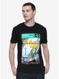 Nintendo The Legend Of Zelda Kanji Game Cover T-Shirt - BoxLunch Excluisve, BLACK, hi-res