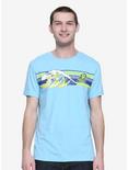 Rocket Power Striped T-Shirt - BoxLunch Exclusive, BLUE, hi-res