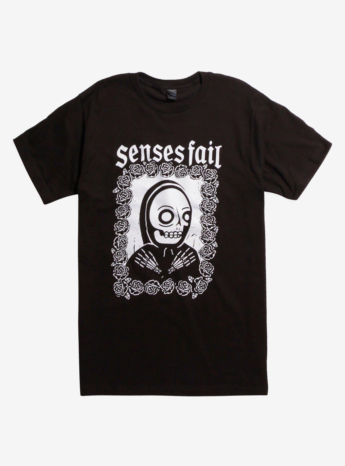 Senses fail t shirt online