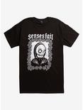 Senses Fail Skeleton T-Shirt, BLACK, hi-res