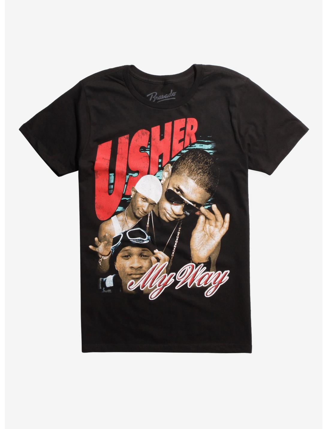 Usher My Way T-Shirt, BLACK, hi-res