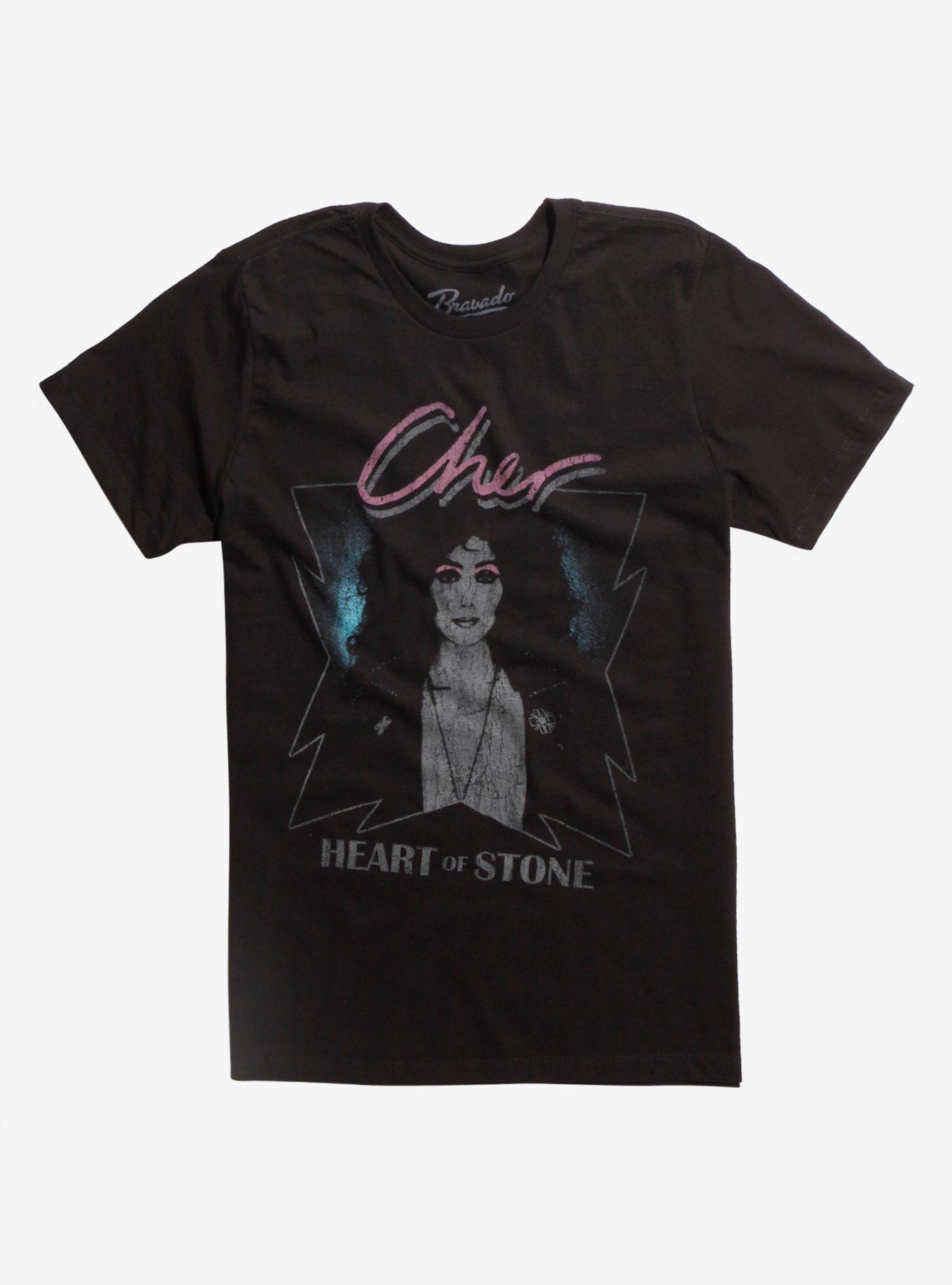 Cher Heart Of Stone T-Shirt, BLACK, hi-res