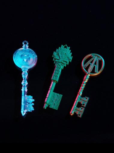 Ready Player One フィギュア＆キー 2点セット Funko Ready Player One Copper Jade & Crystal Key Vinyl Collectible