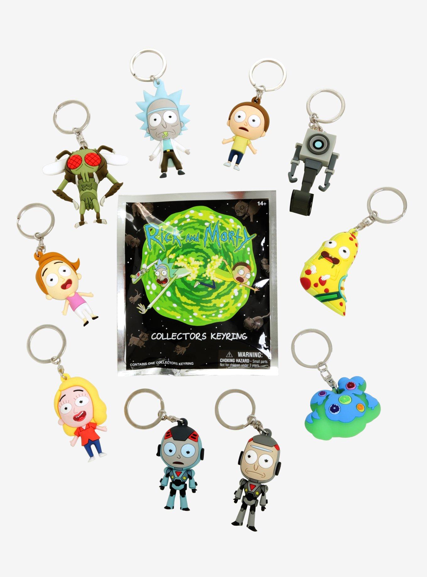 Rick And Morty Series 1 Blind Bag Key Chain, , hi-res