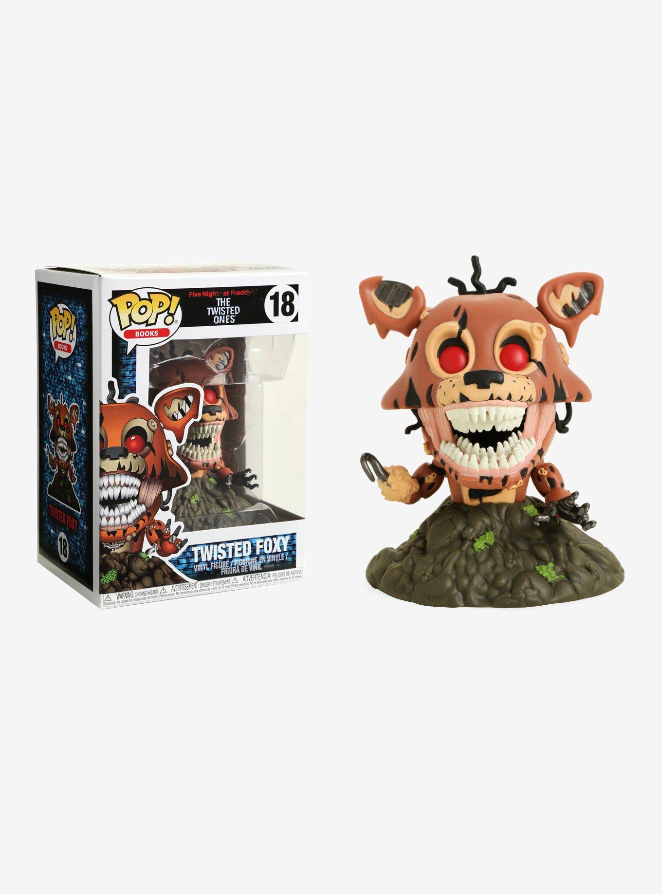 Figurine Pop Five Nights at Freddy's pas cher : Freddy & Foxy - 2 pack