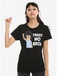 Bob’s Burgers Trust No Bros Girls T-Shirt, BLACK, hi-res