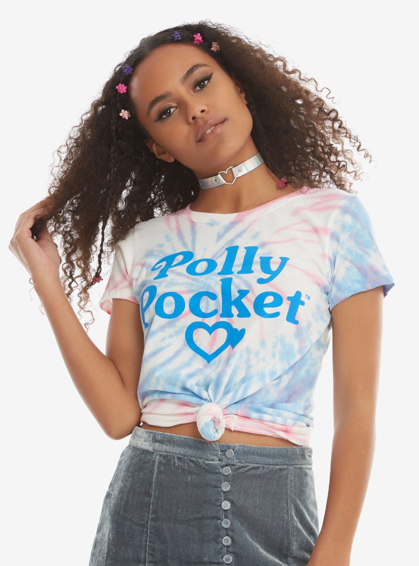 Polly Pocket Logo Tie-Dye Girls T-Shirt, TIE DYE, hi-res