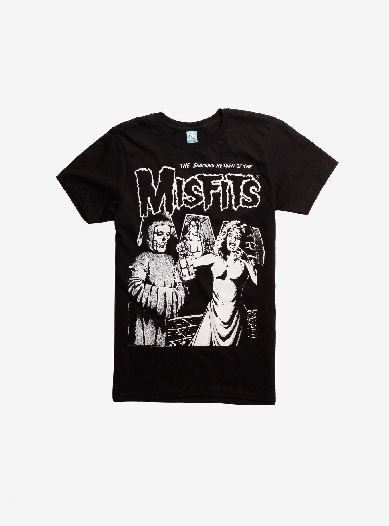 Misfits Return Of The Misfits T-Shirt, BLACK, hi-res