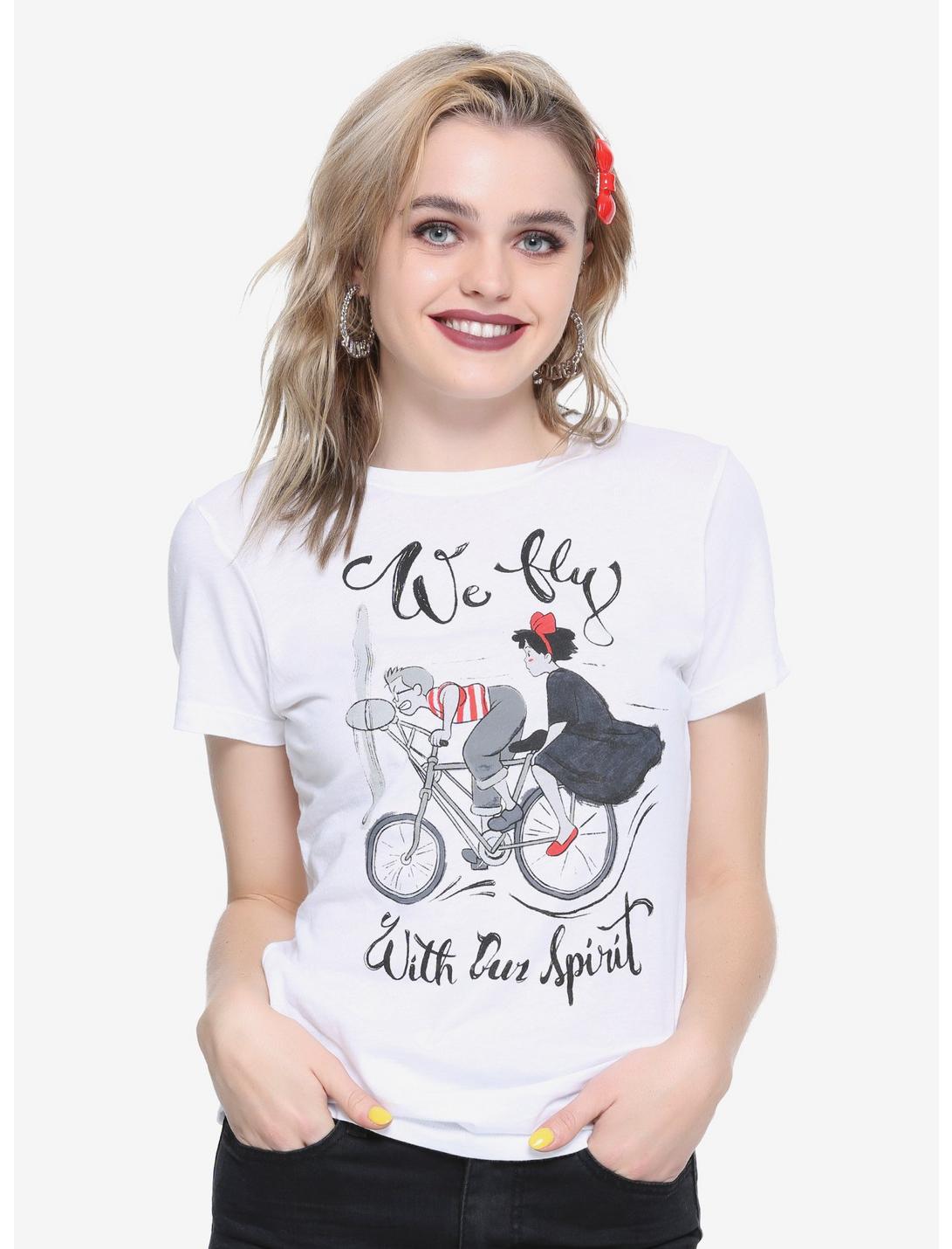Her Universe Studio Ghibli Kiki's Delivery Service Fly With Our Spirit Girls T-Shirt, MULTICOLOR, hi-res