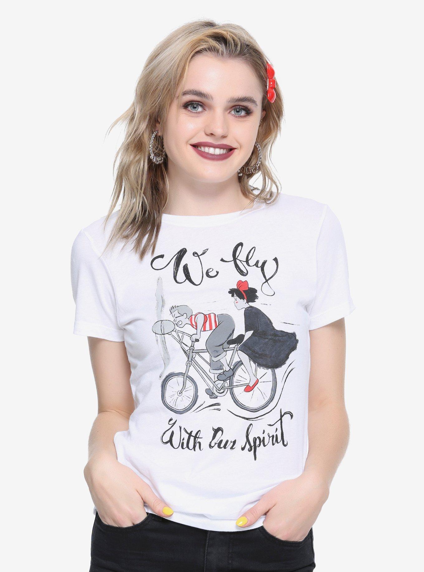 Her Universe Studio Ghibli Kiki's Delivery Service Fly With Our Spirit Girls T-Shirt, MULTICOLOR, hi-res