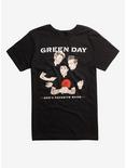 Green Day God's Favorite Band T-Shirt, BLACK, hi-res
