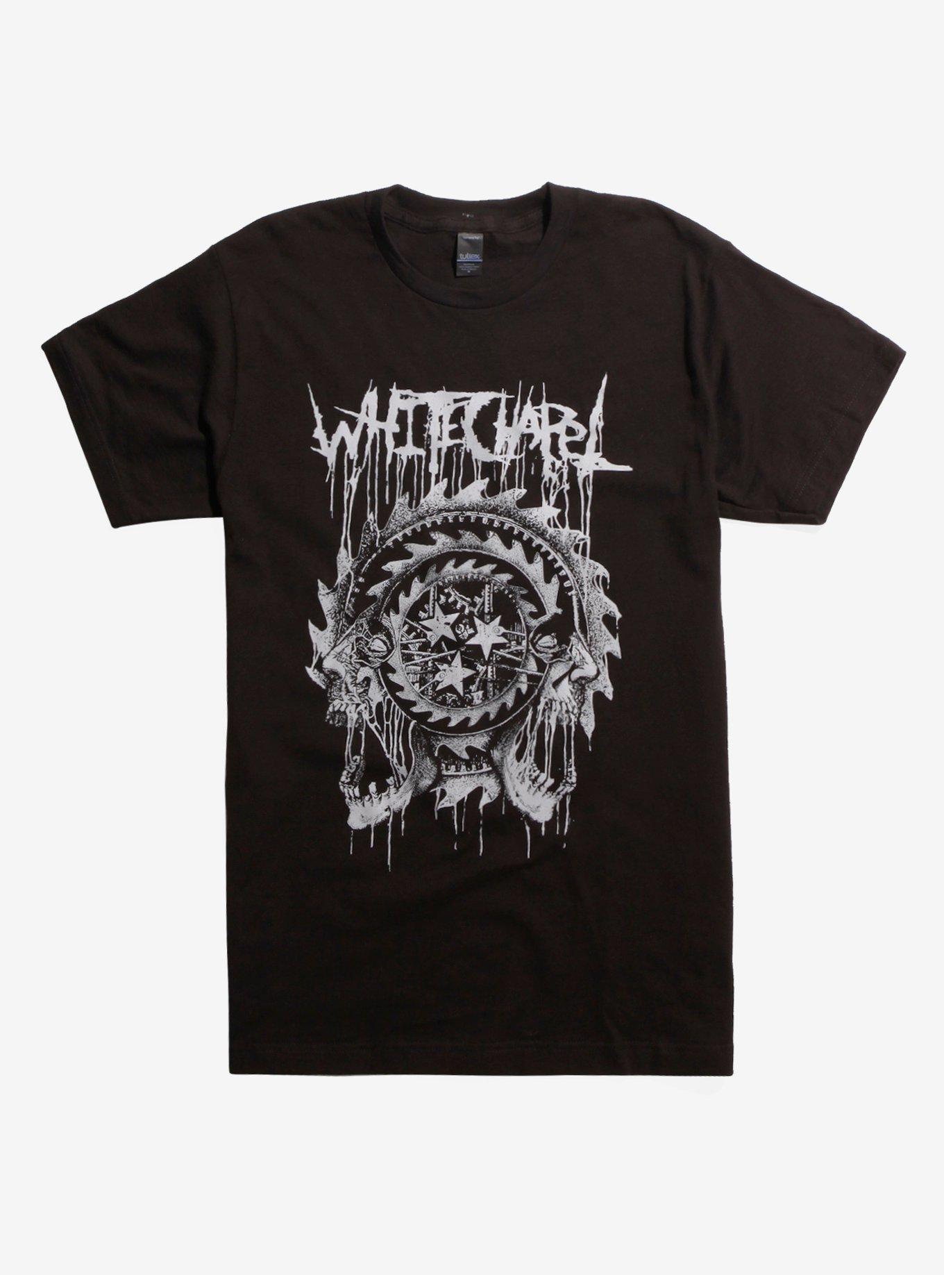 Whitechapel Blades T-Shirt, BLACK, hi-res