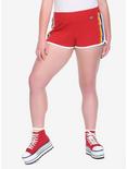 Her Universe Star Wars Solo Red Dolphin Shorts Plus Size, RED, hi-res