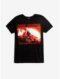 Code Orange The Hurt Will Go On T-Shirt, BLACK, hi-res