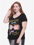 Harry Potter Luna Lovegood Girls T-Shirt Plus Size, BLACK, hi-res