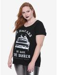 Supernatural Kick Ass Girls T-Shirt Plus Size, BLACK, hi-res