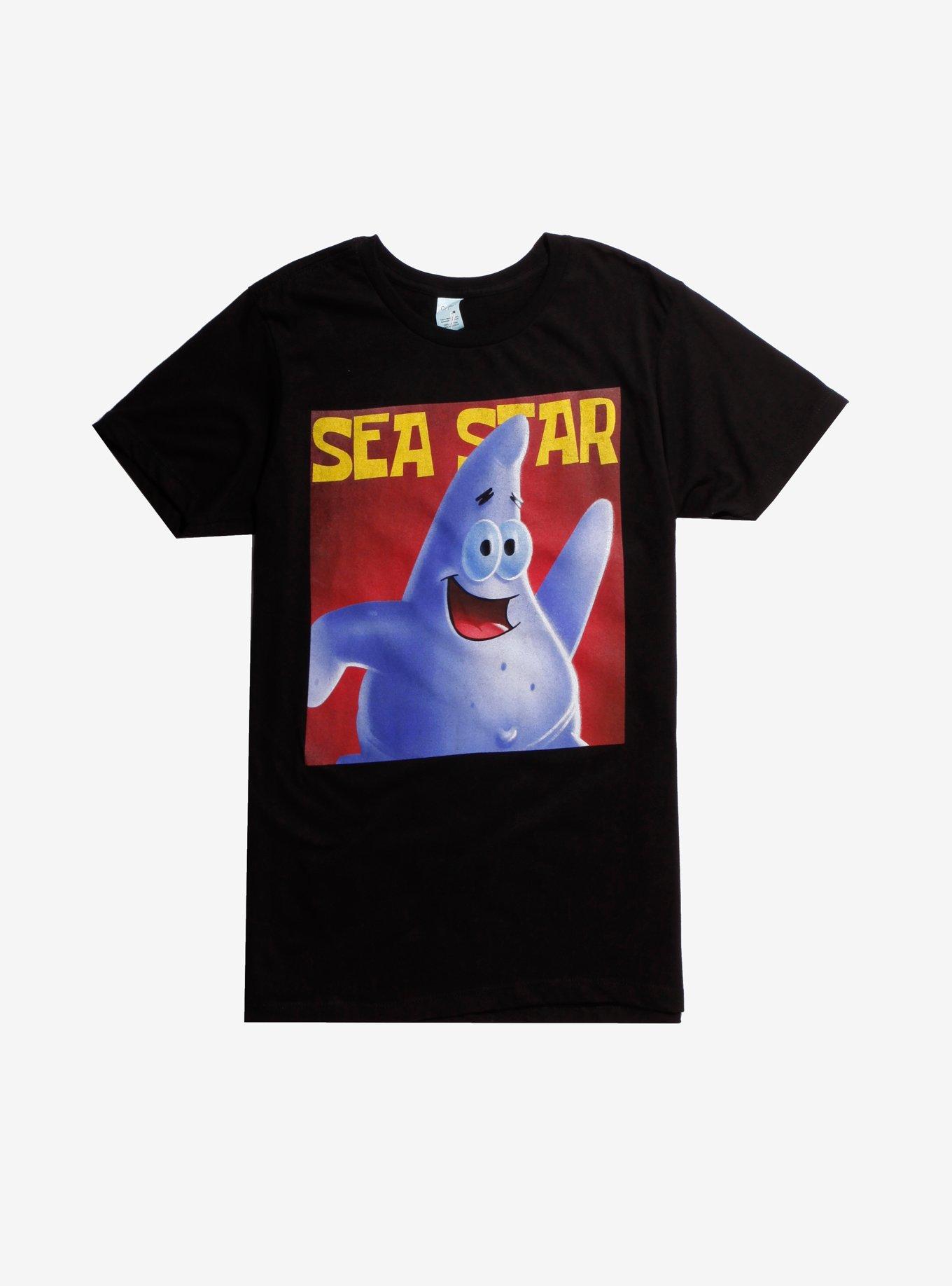 SpongeBob SquarePants Patrick Seastar T-Shirt, BLACK, hi-res