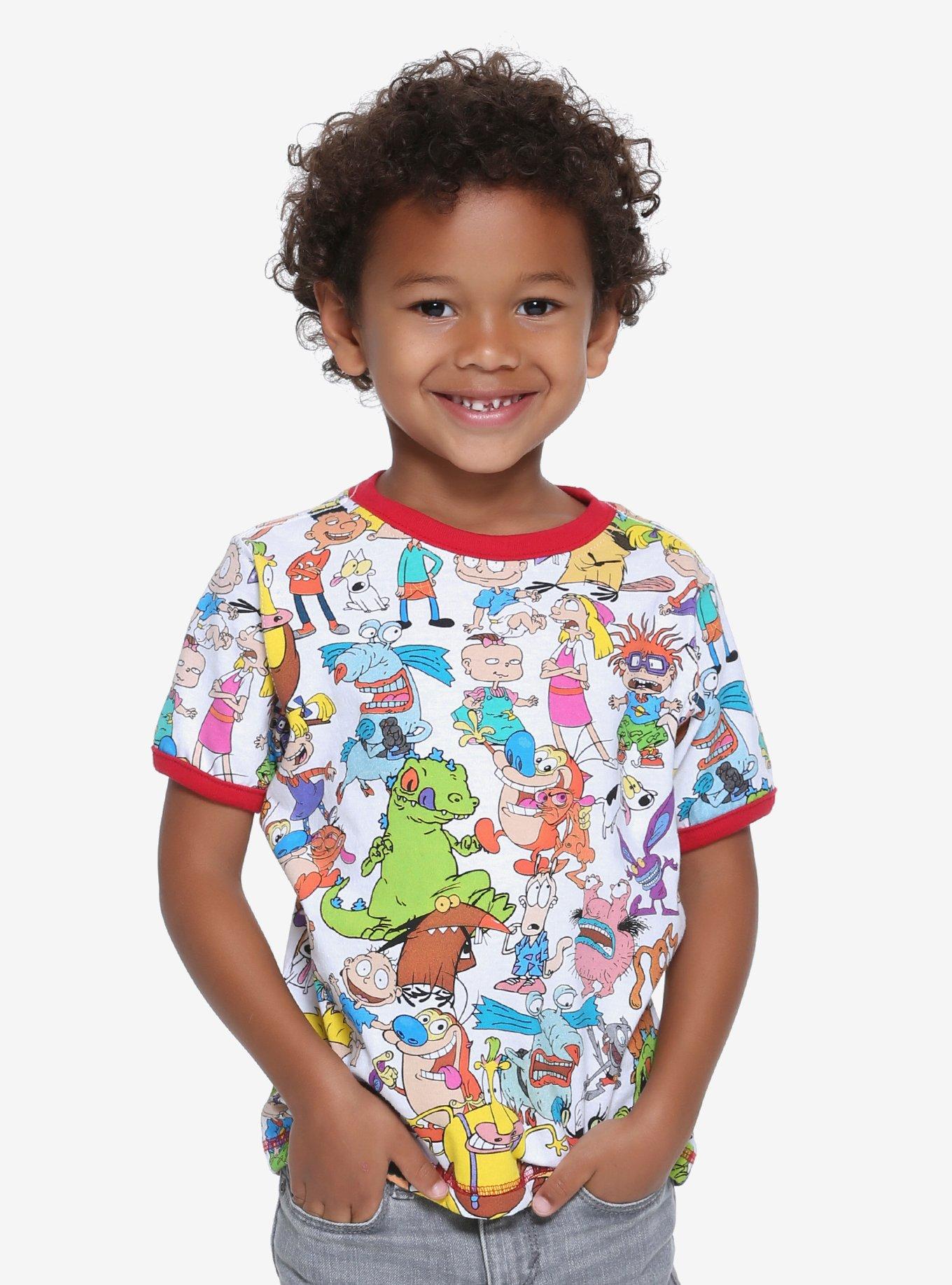 Nickelodeon Toddler Ringer Tee, MULTI, hi-res