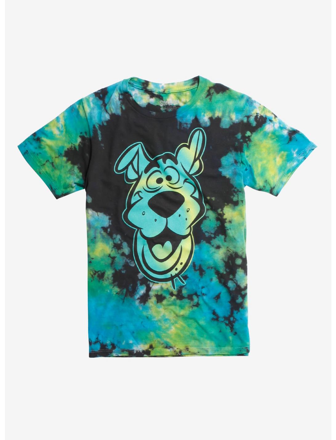 Scooby-Doo Head Tie Dye T-Shirt, TIE DYE, hi-res