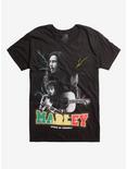 Bob Marley Lively Up Yourself T-Shirt, BLACK, hi-res