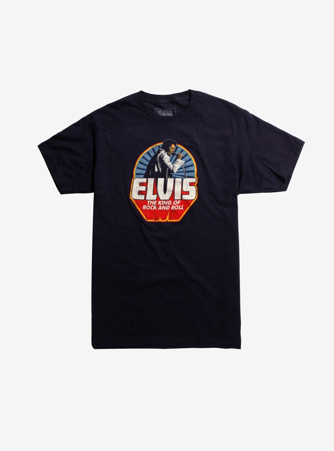 Elvis King Of Rock And Roll T-Shirt | Hot Topic