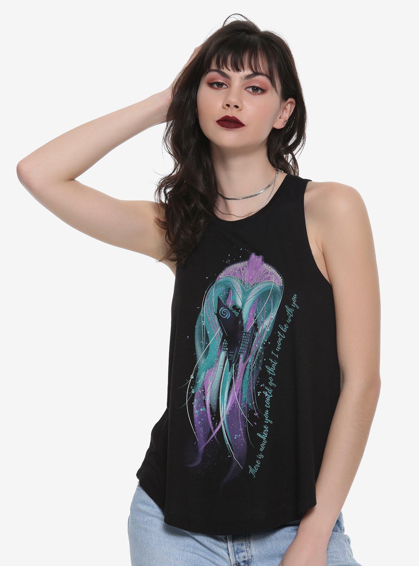 Disney Moana Stingray Girls Tank Top, BLACK, hi-res