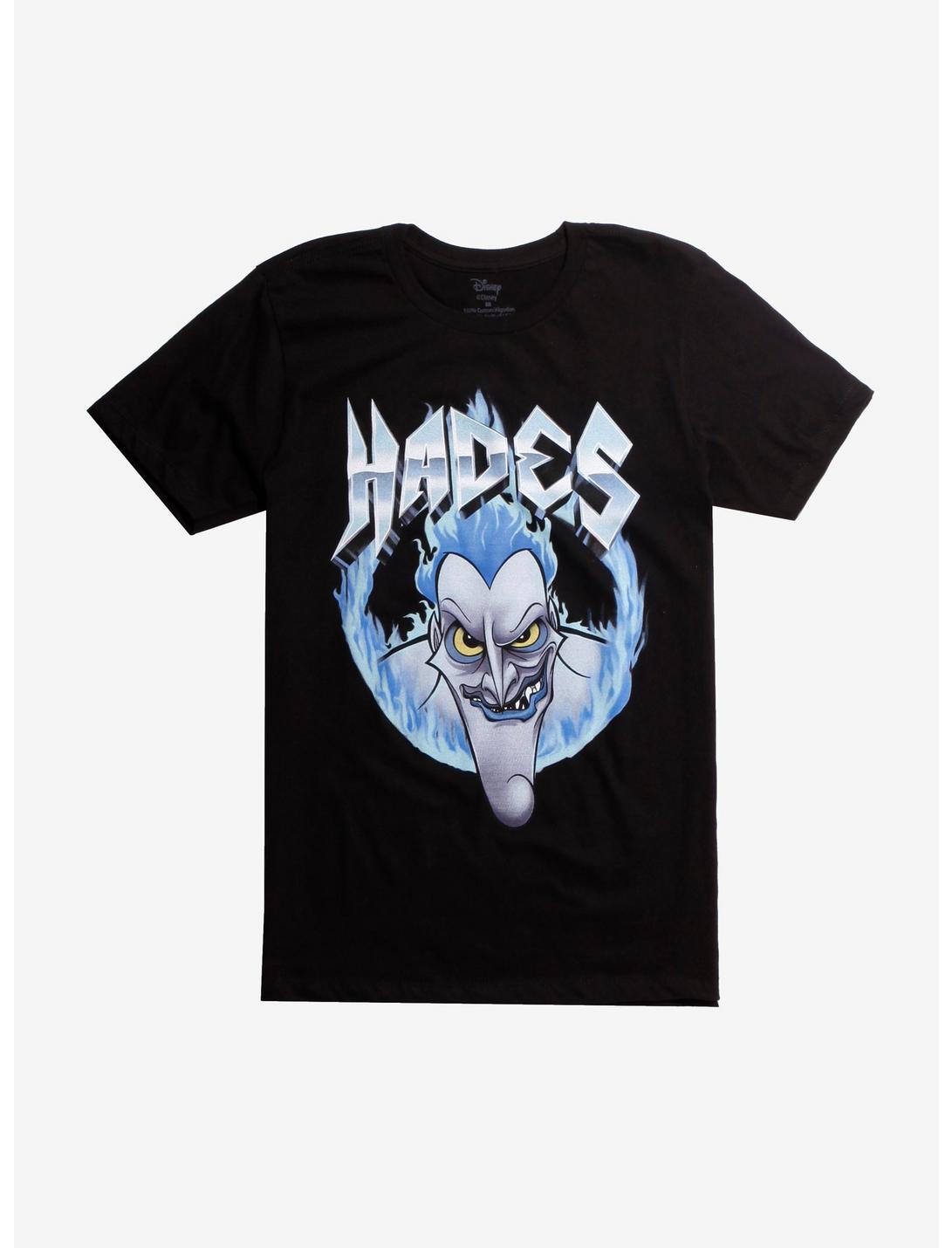 Disney Hercules Hades Metal T-Shirt, BLACK, hi-res