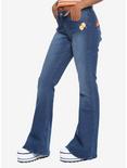 Her Universe Star Wars Solo Bell Bottom Jeans, BLUE, hi-res