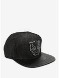 Marvel Black Panther Logo Snapback Hat, , hi-res