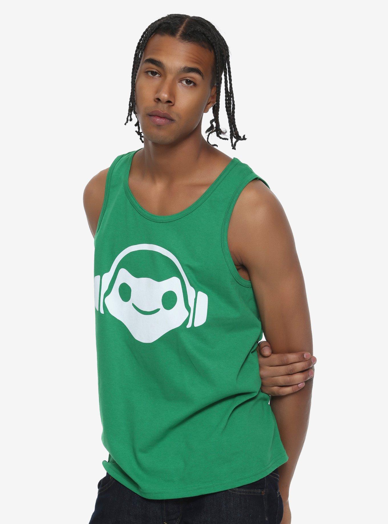 Overwatch Lucio Tank Top, GREEN, hi-res