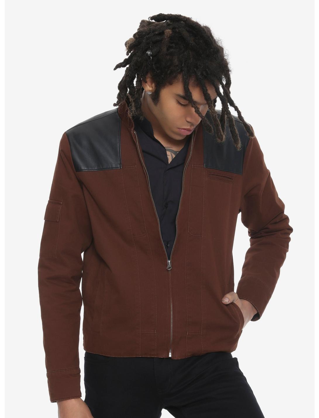 Our Universe Star Wars Solo Brown Jacket, BROWN, hi-res