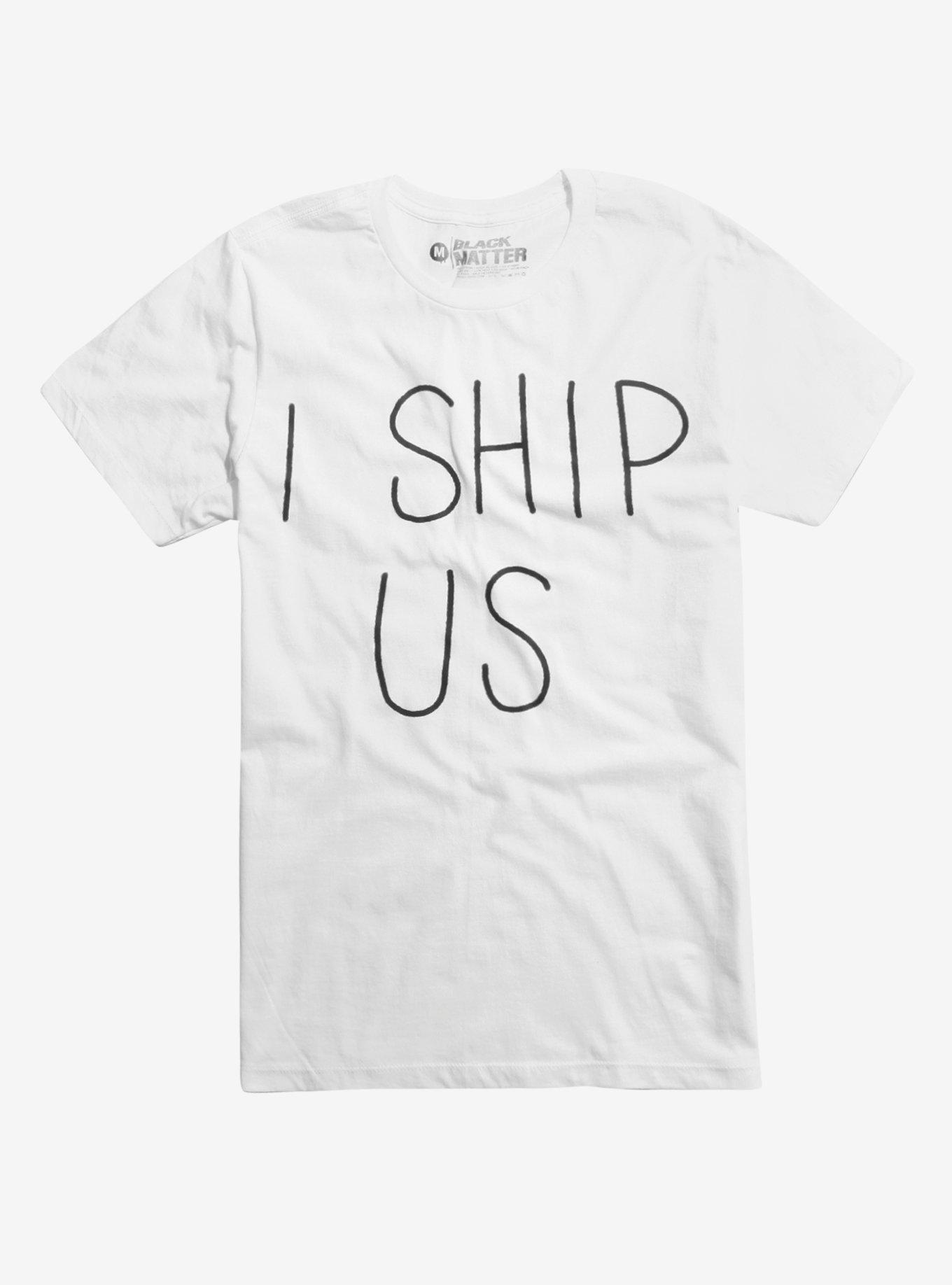 I Ship Us T-Shirt, BLACK, hi-res