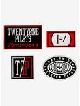 Twenty One Pilots Symbols Logos Iron-On Patches Set, , hi-res