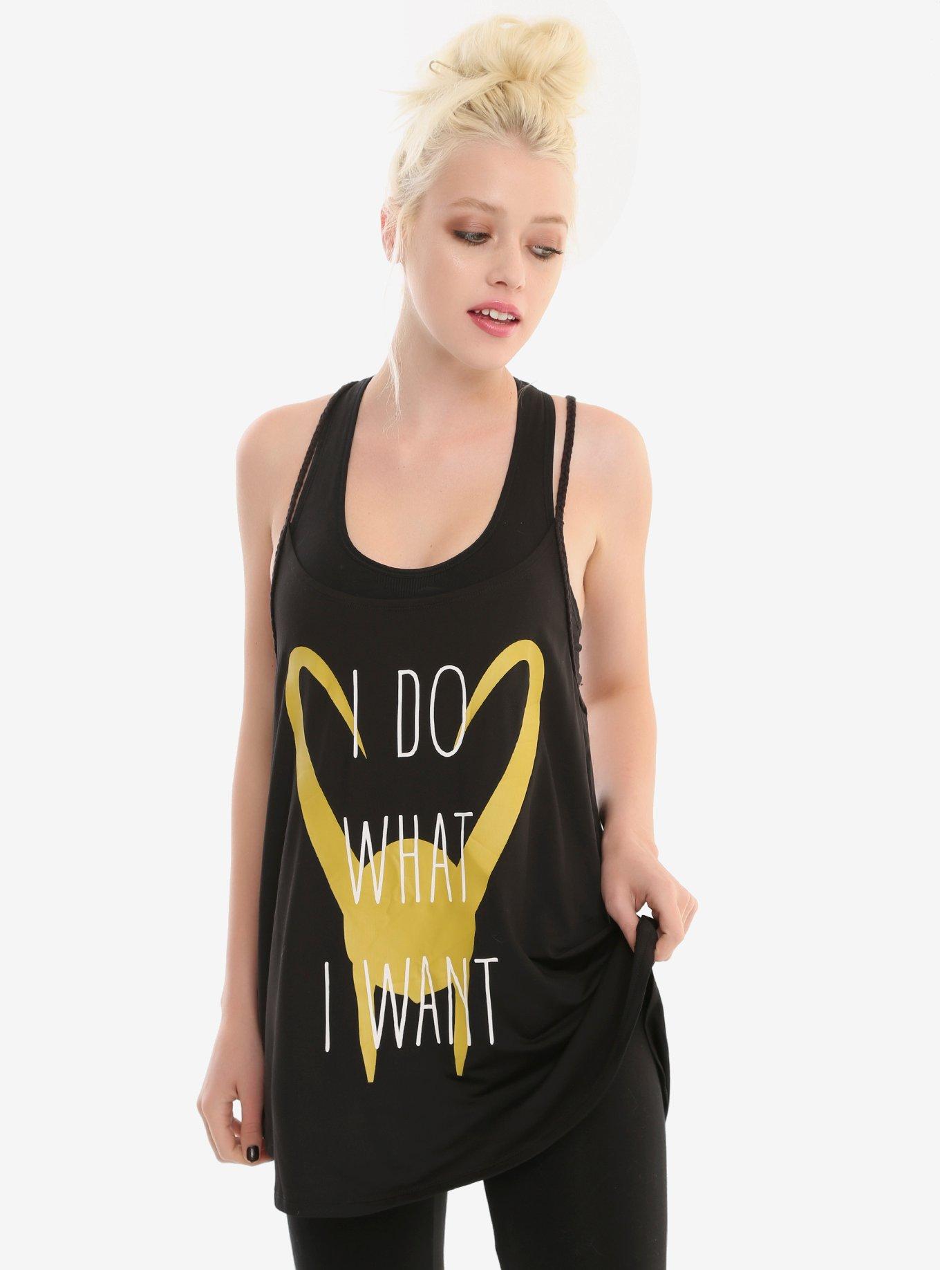 Her Universe Marvel Loki Tank Top, BLACK, hi-res