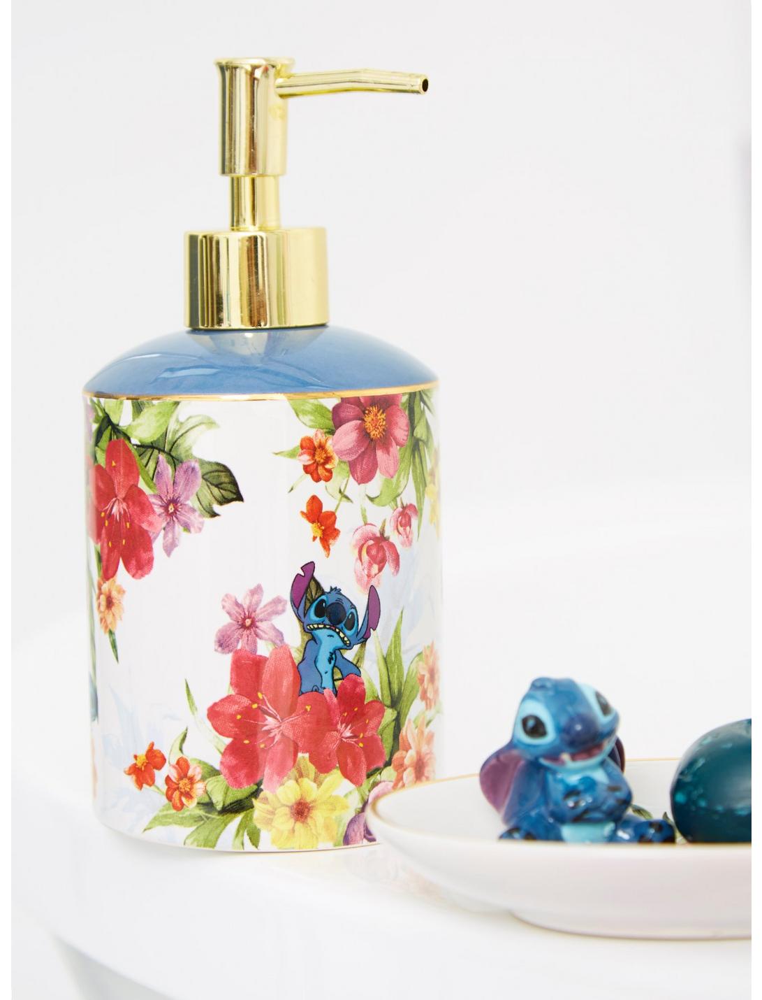 Disney Lilo & Stitch Floral Soap Pump, , hi-res