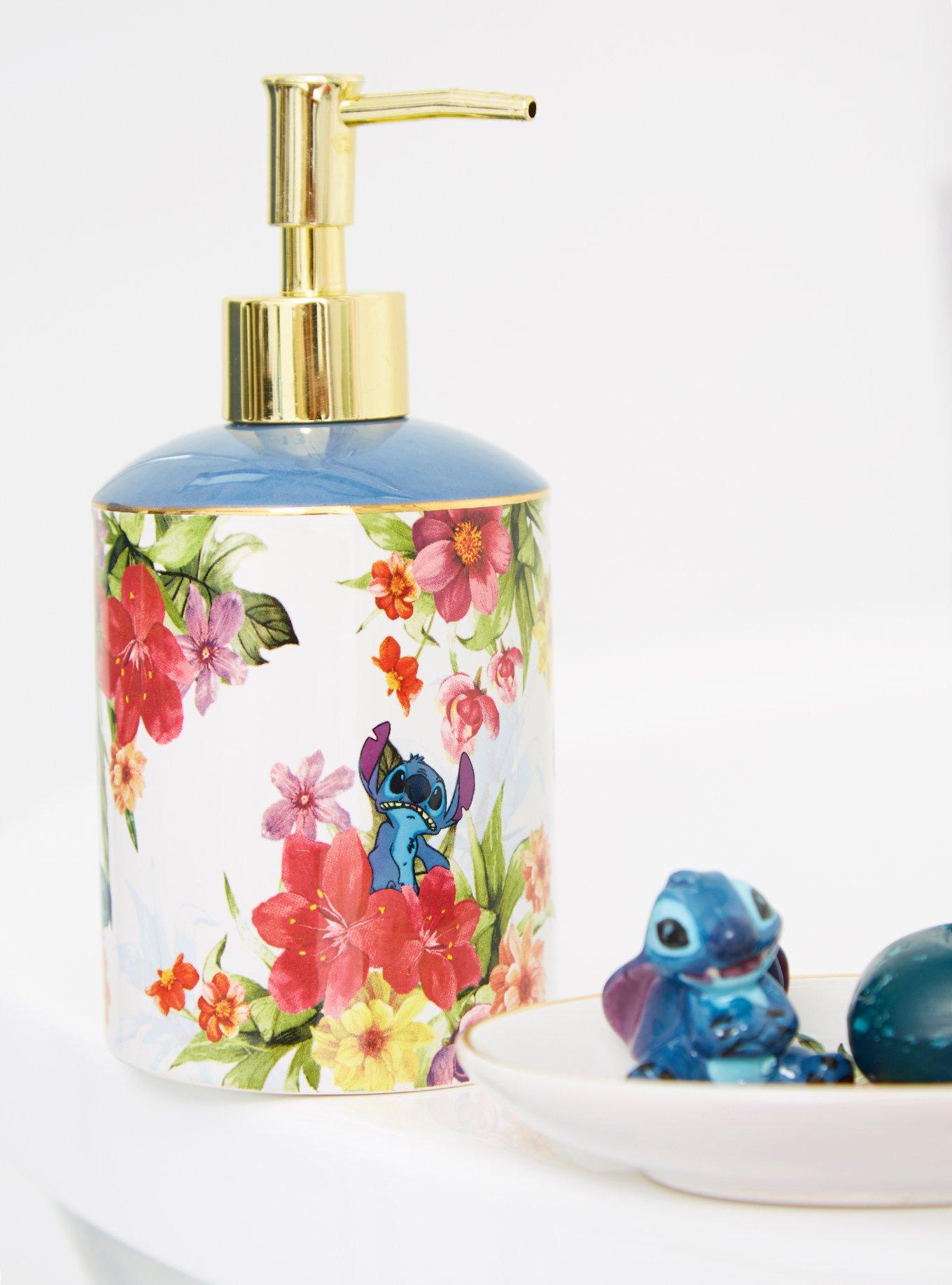 Disney Lilo & Stitch Floral Soap Pump, , hi-res