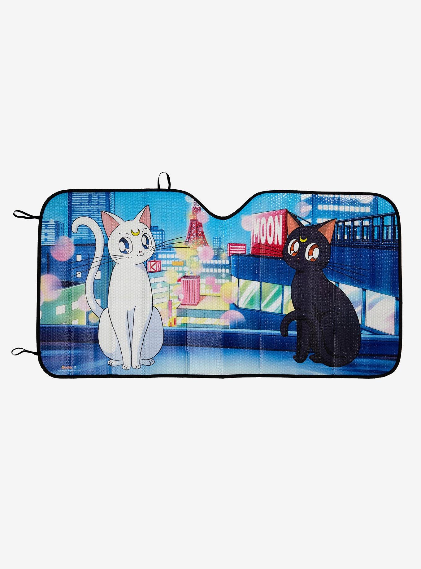 Sailor Moon Luna & Artemis Accordion Sunshade | BoxLunch