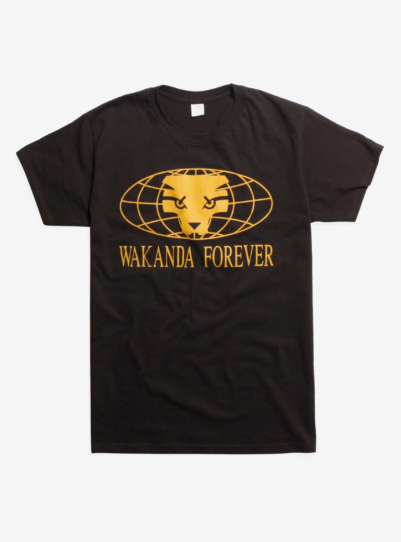 Marvel Black Panther Wakanda Forever T-Shirt, BLACK, hi-res