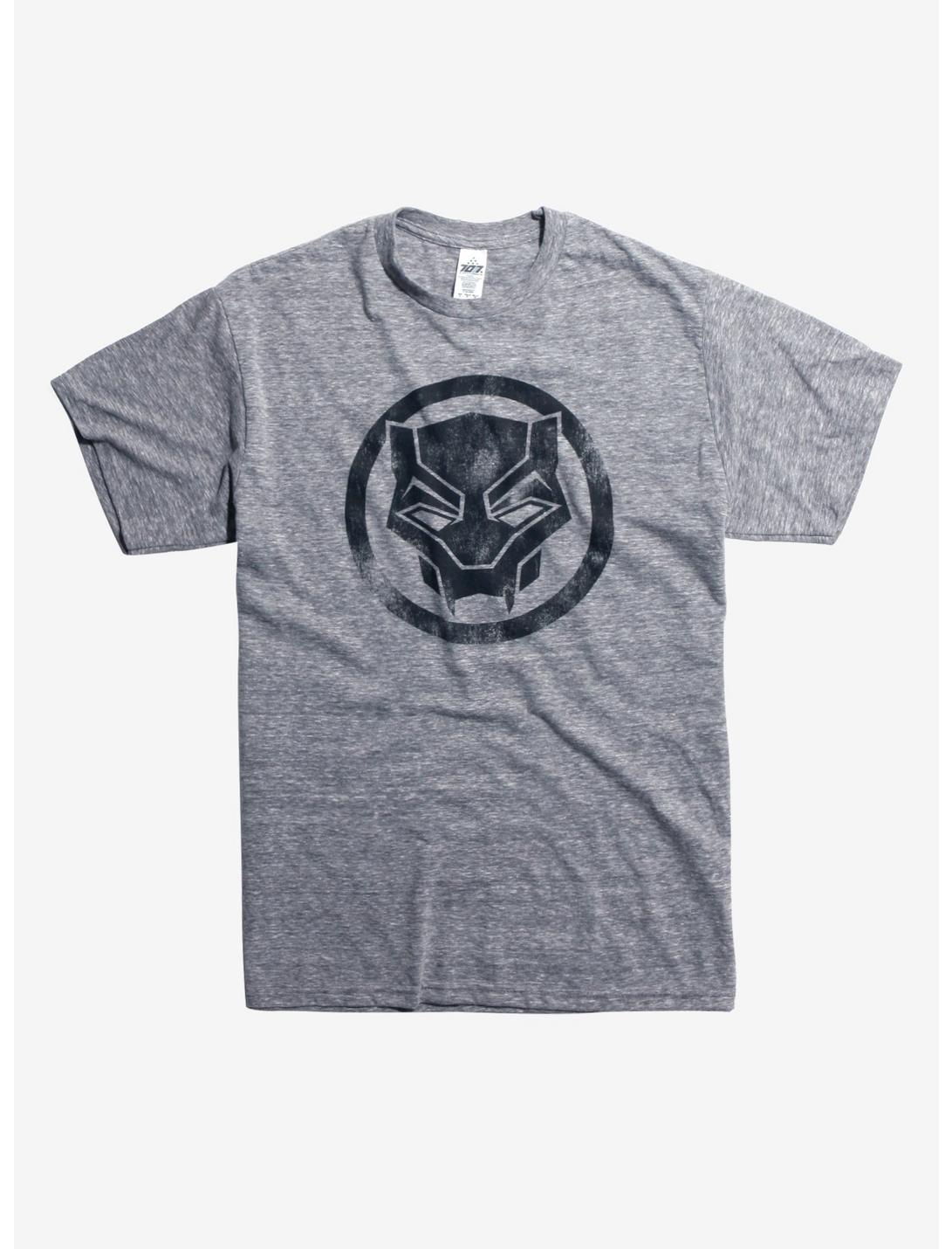 Marvel Black Panther Logo T-Shirt, BLACK, hi-res