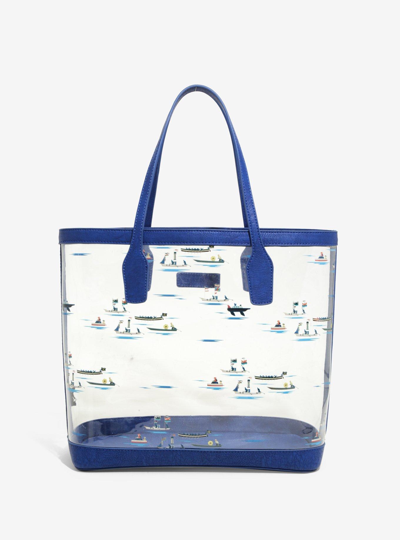 Loungefly Studio Ghibli Ponyo Boats Clear Tote BoxLunch