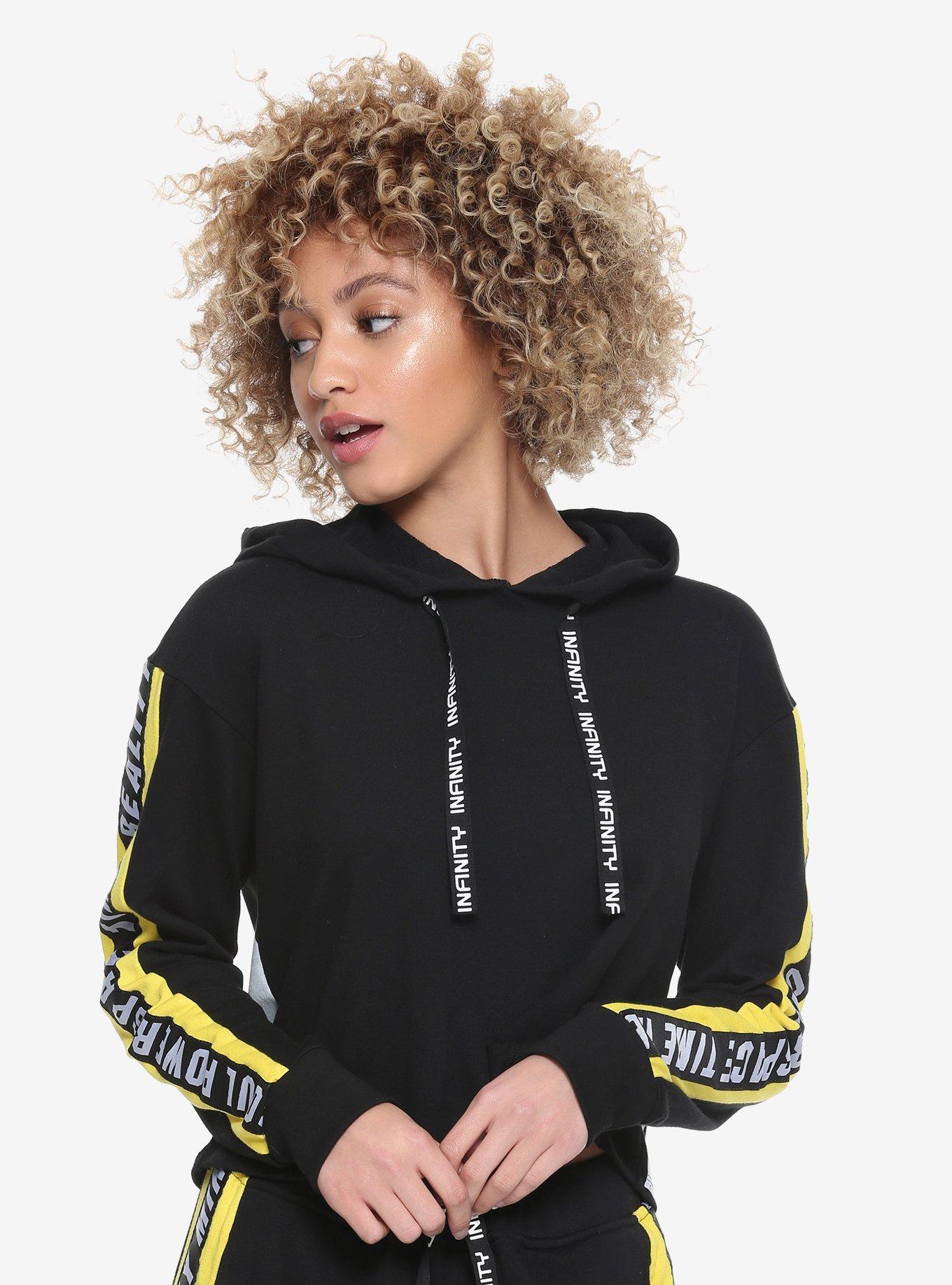 Marvel store cropped hoodie