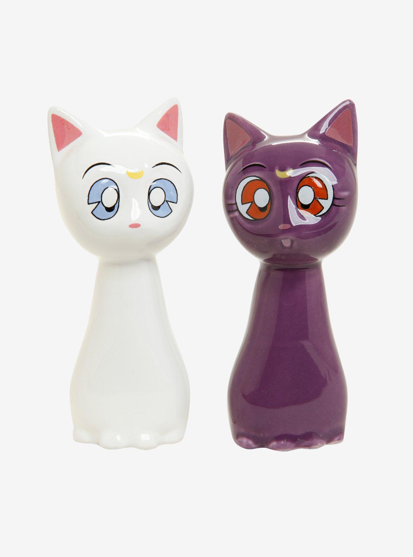 Sailor Moon Luna & Artemis Salt & Pepper Shakers, , hi-res