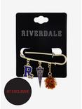 Riverdale Varsity Charms Pin Hot Topic Exclusive, , hi-res