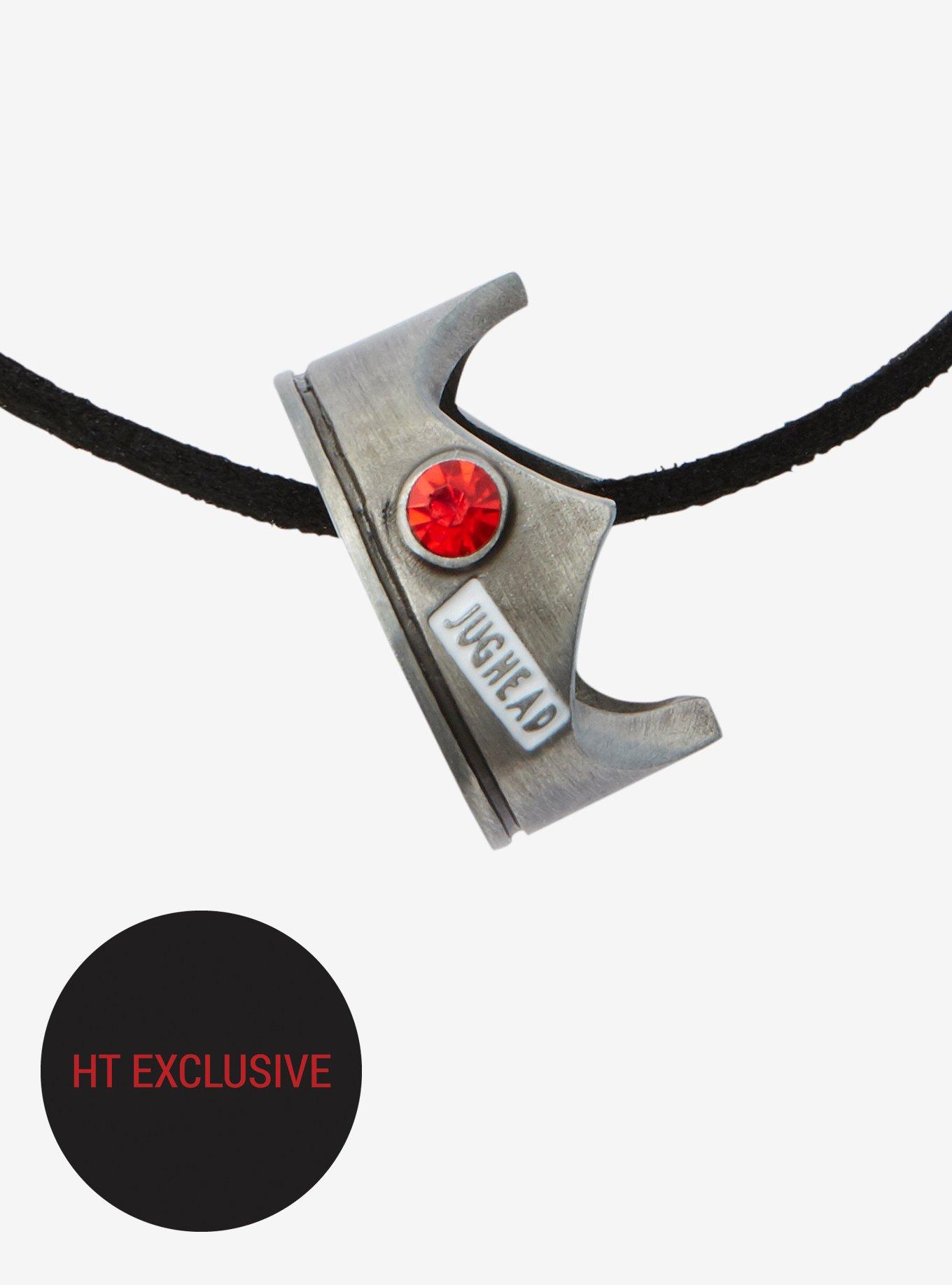 Riverdale Jughead Crown Ring Necklace Hot Topic Exclusive, , hi-res